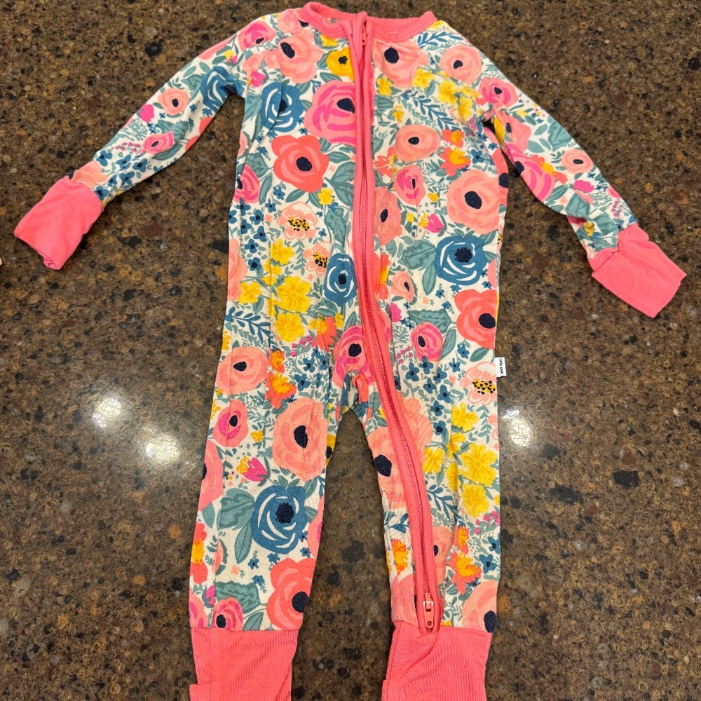 Little Sleepies Zip Romper